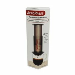 Deals ✨ AeroPress Original Coffee Maker ⭐ -Big Agnes Sales Store AeroPress package front view white background rsz 71020.1664297750