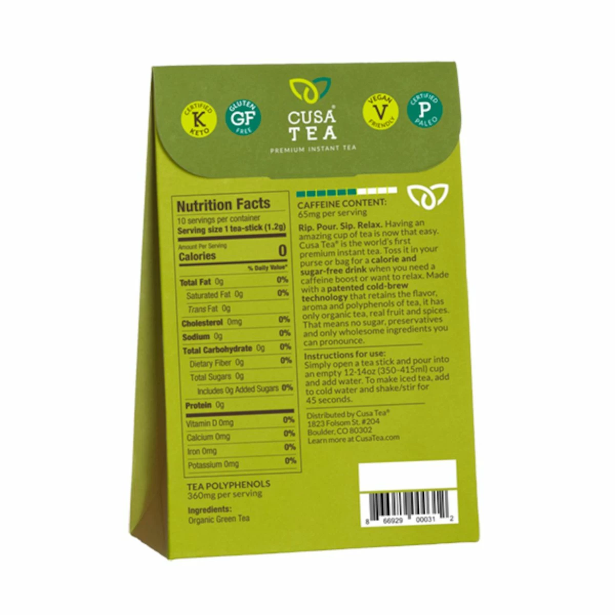 Coupon π Cusa Organic Green Instant Tea π₯° 6 Coupon π Cusa Organic Green Instant Tea π₯° - Image 4