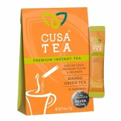 Buy 👍 Cusa Mango Green Instant Tea 🤩