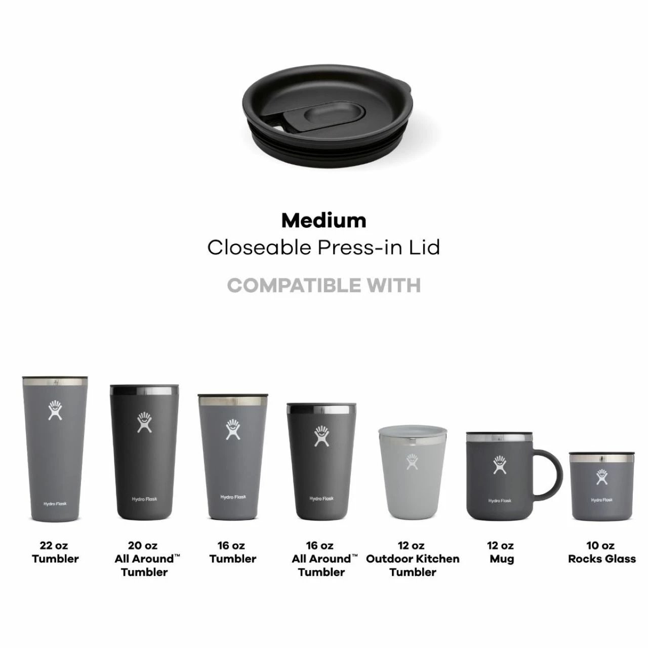 Buy π Hydro Flask Medium Closeable Press-In Lid π₯ 4 Buy π Hydro Flask Medium Closeable Press-In Lid π₯ - Image 2