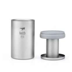 Buy 👍 Keith Titanium Office Mug With Tea Infuser 🔔