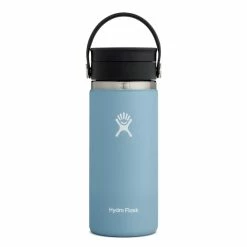 Cheapest ❤️ Hydro Flask 16 Oz. Wide Mouth W/ Flex Sip Lid ✔️ -Big Agnes Sales Store w16bcx rain 09054.1644954433